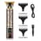 Electric Hair Clipper With USB Rechargeable Battery ThreeSpeed Adjustment And Metal Shaver 2