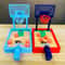 Mini Desktop Basketball Hoop Game Finger Shooting Tabletop Sports Toy For Kids Adults 2