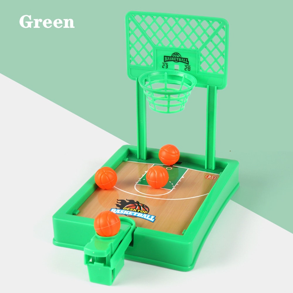 Mini Desktop Basketball Hoop Game Finger Shooting Tabletop Sports Toy For Kids Adults 6
