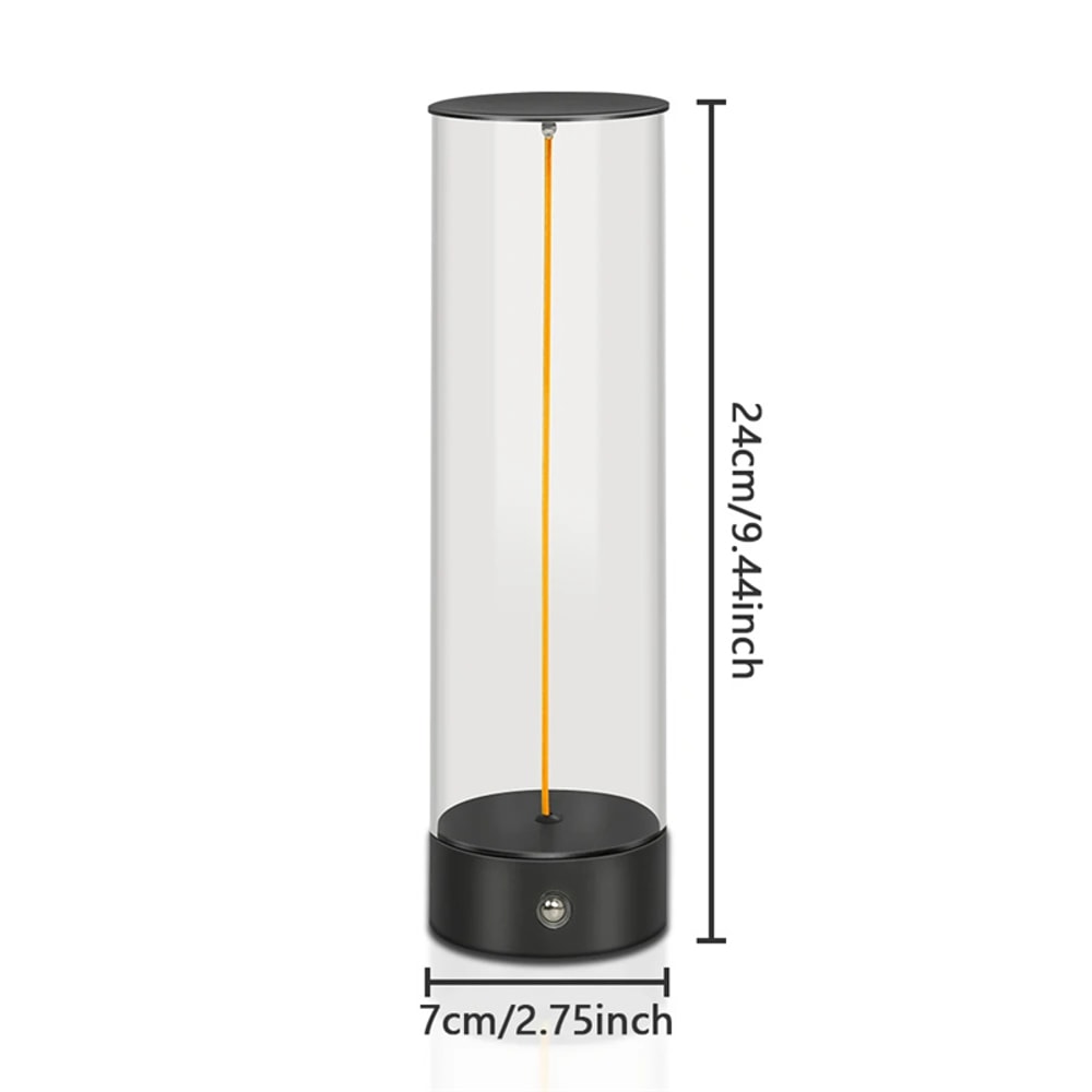 Cordless Portable LED Table Lamp With Rechargeable Magnetic Design And Touch Sensor ThreeLevel Dimm 8