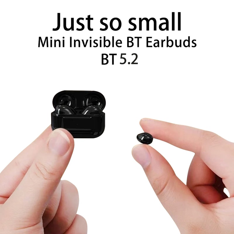 Invisible Mini Bluetooth Wireless Earbuds With Noise Reduction And Extended Playtime 3