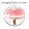 Eternal Flower Humidifier Diffuser With Atmosphere Light Mini USB Battery Charger Creative Gift For 6