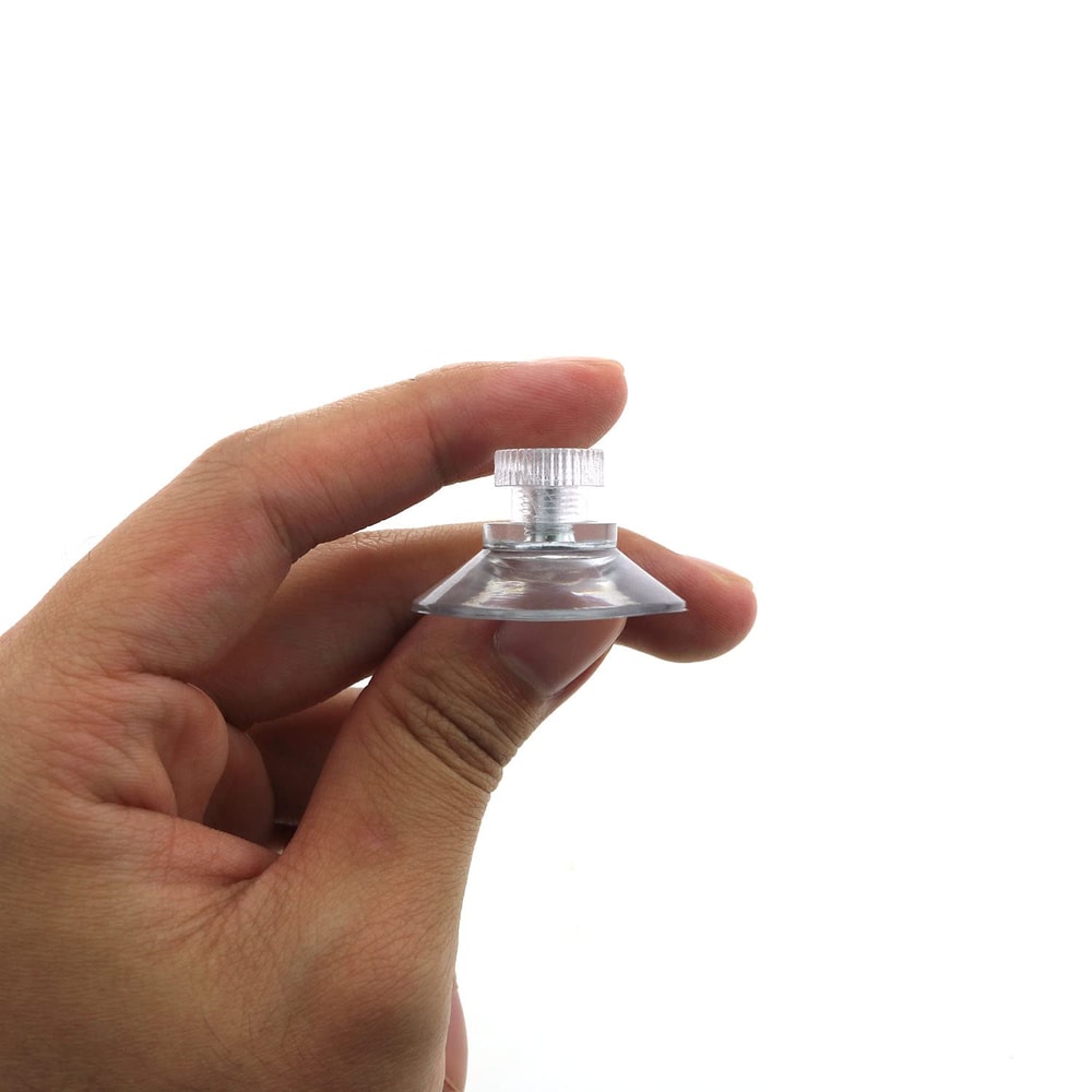 Clear Suction Cups With Screws For Bathroom Kitchen And Office Durable PVC Vacuum Holders 1