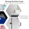 Clear Suction Cups With Screws For Bathroom Kitchen And Office Durable PVC Vacuum Holders 3