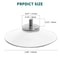 Clear Suction Cups With Screws For Bathroom Kitchen And Office Durable PVC Vacuum Holders 4