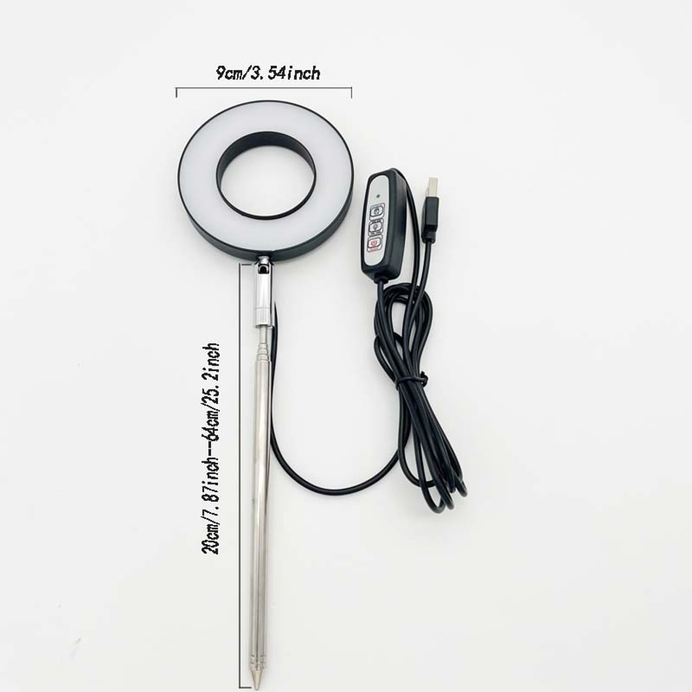 Full Spectrum LED Plant Grow Light With Adjustable Height Auto Timer For Indoor Plants 4