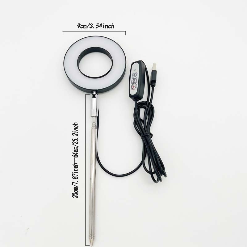 Full Spectrum LED Plant Grow Light With Adjustable Height Auto Timer For Indoor Plants 4