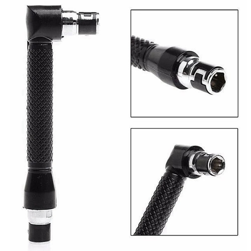 Lshaped Screwdriver Bit Set 14 Hexagonal 90 Degree Double Head Handle Tool Set With Yellow Tape And 2