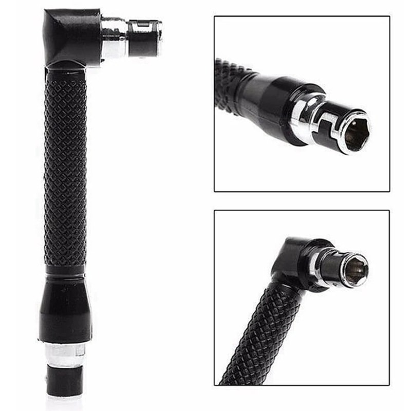 Lshaped Screwdriver Bit Set 14 Hexagonal 90 Degree Double Head Handle Tool Set With Yellow Tape And 2