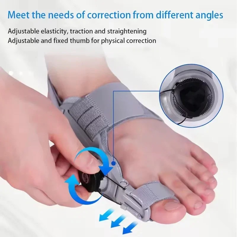 Adjustable Bunion Corrector Toe Straightener Hallux Valgus Relief For Big Toe Pain 3