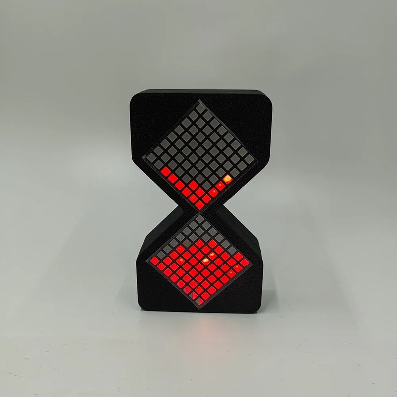 DIY Digital Cyber Hourglass Birthday Gift Interactive LED Hourglass For Kids Cyber Style With Glowi 3