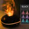 7Color Fire Flame Wood Grain Ultrasonic Aroma Diffuser Humidifier 6
