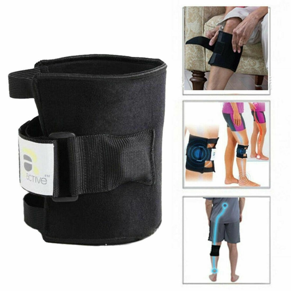 Back Pain Relief Knee Brace With Magnetic Therapy For Sciatic Nerve Tension Relief 0