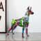 Creative Painted Graffiti Doberman Dog Statue Unique Home Entrance And Office Decor Resin Craft For 7