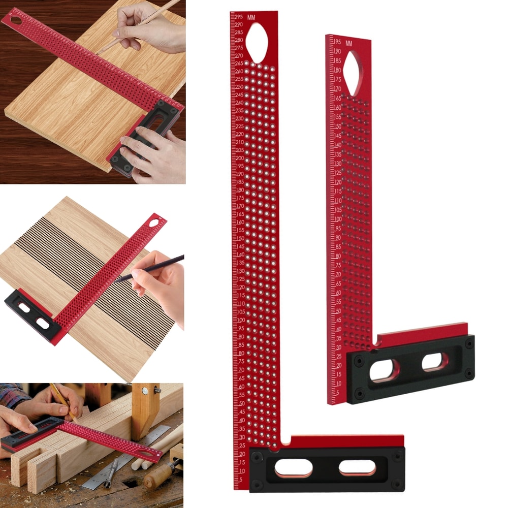 Precision Scriber And Aluminum Framing Mitre Square MultiFunction Measuring Tool For Accurate Marki 0