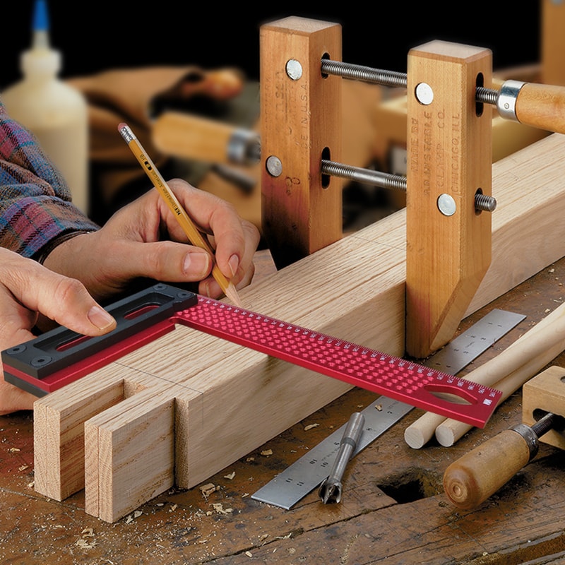 Precision Scriber And Aluminum Framing Mitre Square MultiFunction Measuring Tool For Accurate Marki 3