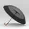 Large Windproof Golf Umbrella With Wooden Handle Japanese Style Rain Umbrella For Men Women 9
