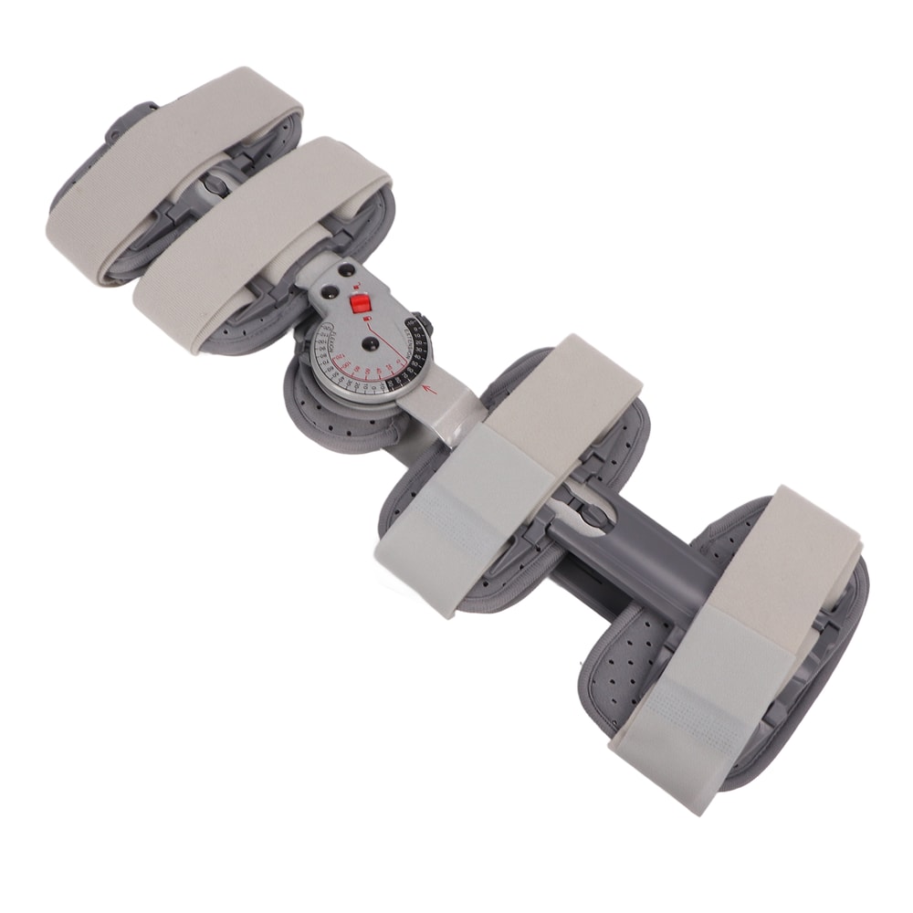 Hinged Knee Brace Stabilizer for Injury Support, Recovery Orthopedic Rehab Post-Op