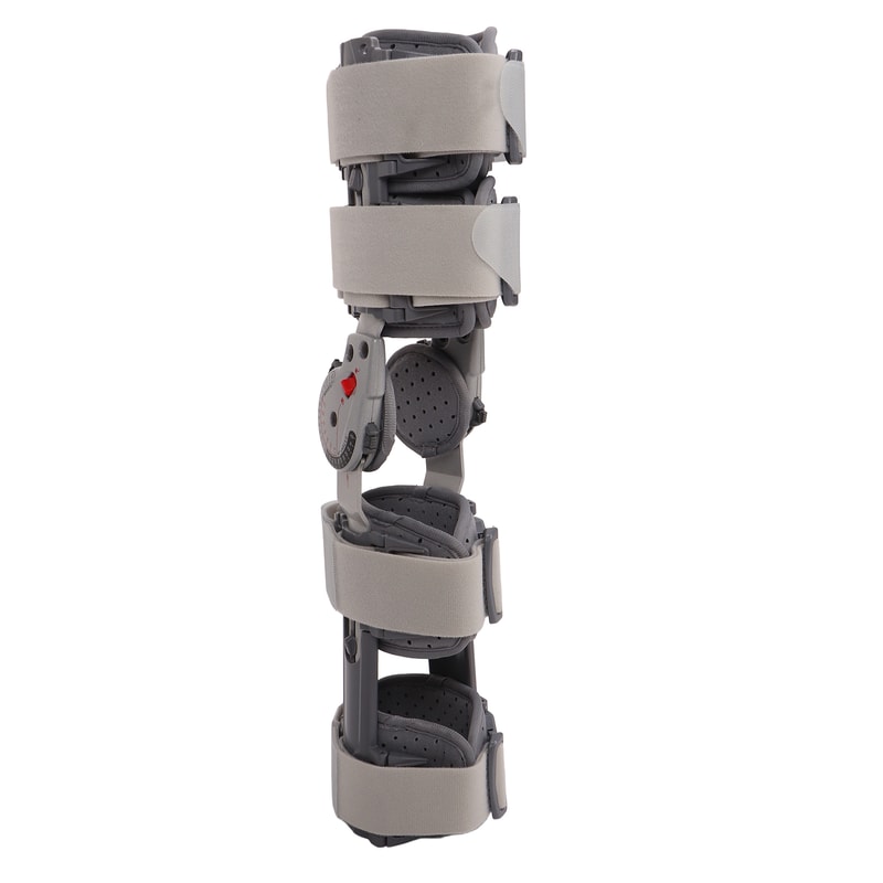Hinged Knee Brace Stabilizer for Injury Support, Recovery Orthopedic Rehab Post-Op