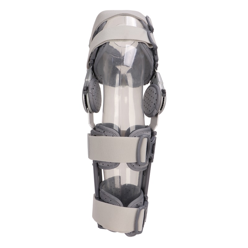 Hinged Knee Brace Stabilizer for Injury Support, Recovery Orthopedic Rehab Post-Op
