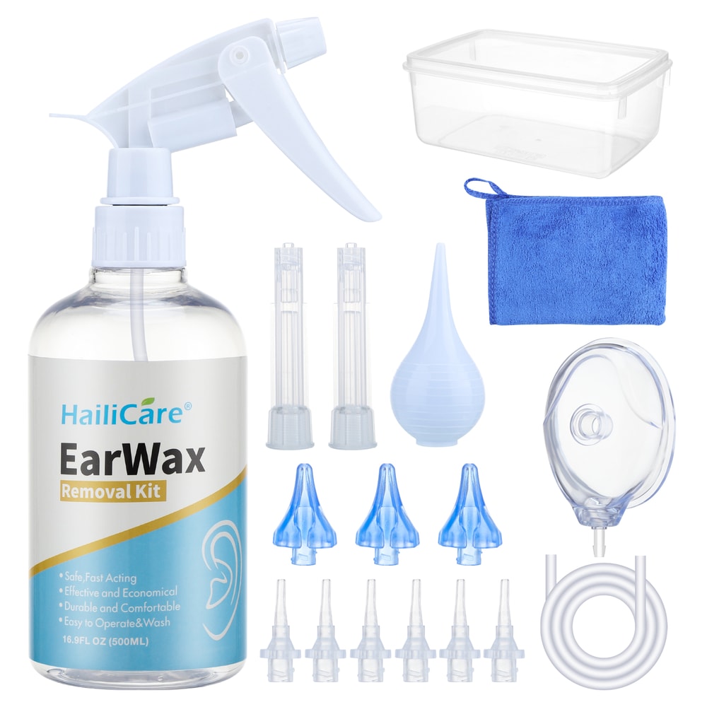 Ear Cleaner Kit Ear Wax Remover And Irrigation Washer Set For Adults And Kids Safe Ear Care Solutio 7