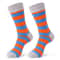 Fun Dress Socks For Men Colorful Striped Combed Cotton Novelty Socks Cool Breathable Casual Socks 4