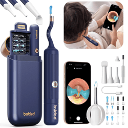 earsight plus hd wireless ear wax removal tool with flexible camera and pain-free tweezer