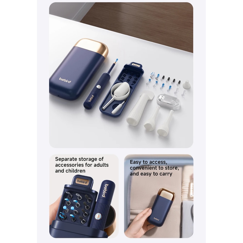 Earsight Plus HD Wireless Ear Wax Removal Tool with Flexible Camera and Pain-Free Tweezer