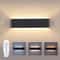 Remote Control LED Wall Lamp, Modern Dimmable Indoor Wall Light with LED Plate