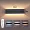 Remote Control LED Wall Lamp, Modern Dimmable Indoor Wall Light with LED Plate