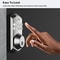 Smart Keypad Door Lock With Fingerprint Entry 20 Touch Locking And 20 User Codes For Easy Installat 4