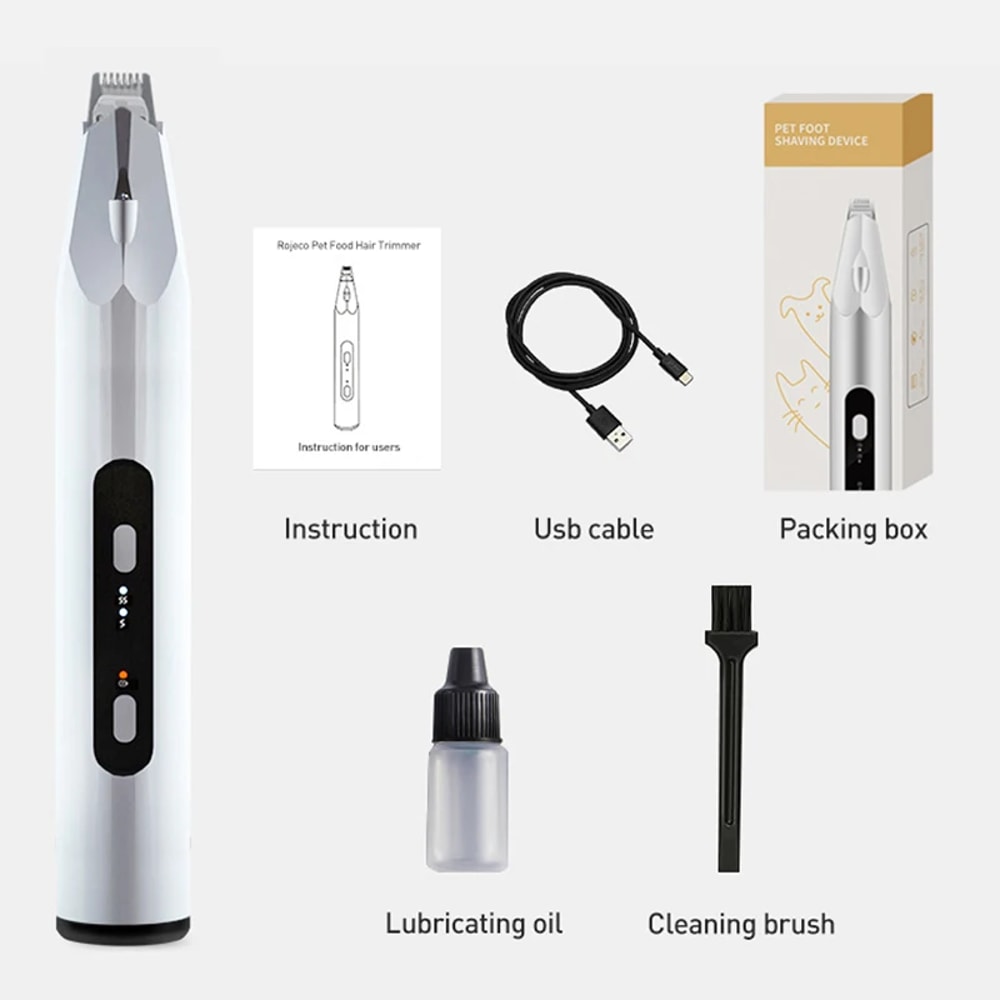 Professional Pet Hair Trimmer Dog Grooming Clippers With Precision Blades 6