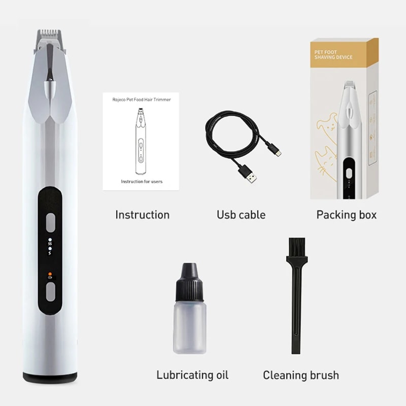 Professional Pet Hair Trimmer Dog Grooming Clippers With Precision Blades 6