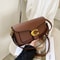 Fashionable Underarm Shoulder Bag With Dual Shoulder Straps Diagonal Small Square Bag Trendy Vers 6