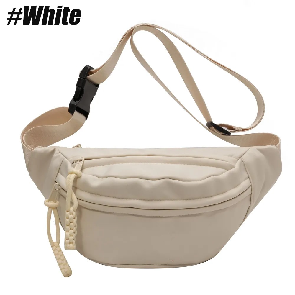 Lightweight Unisex Sports Crossbody Bag Adjustable Chest Bag For Travel Running And Workouts 5