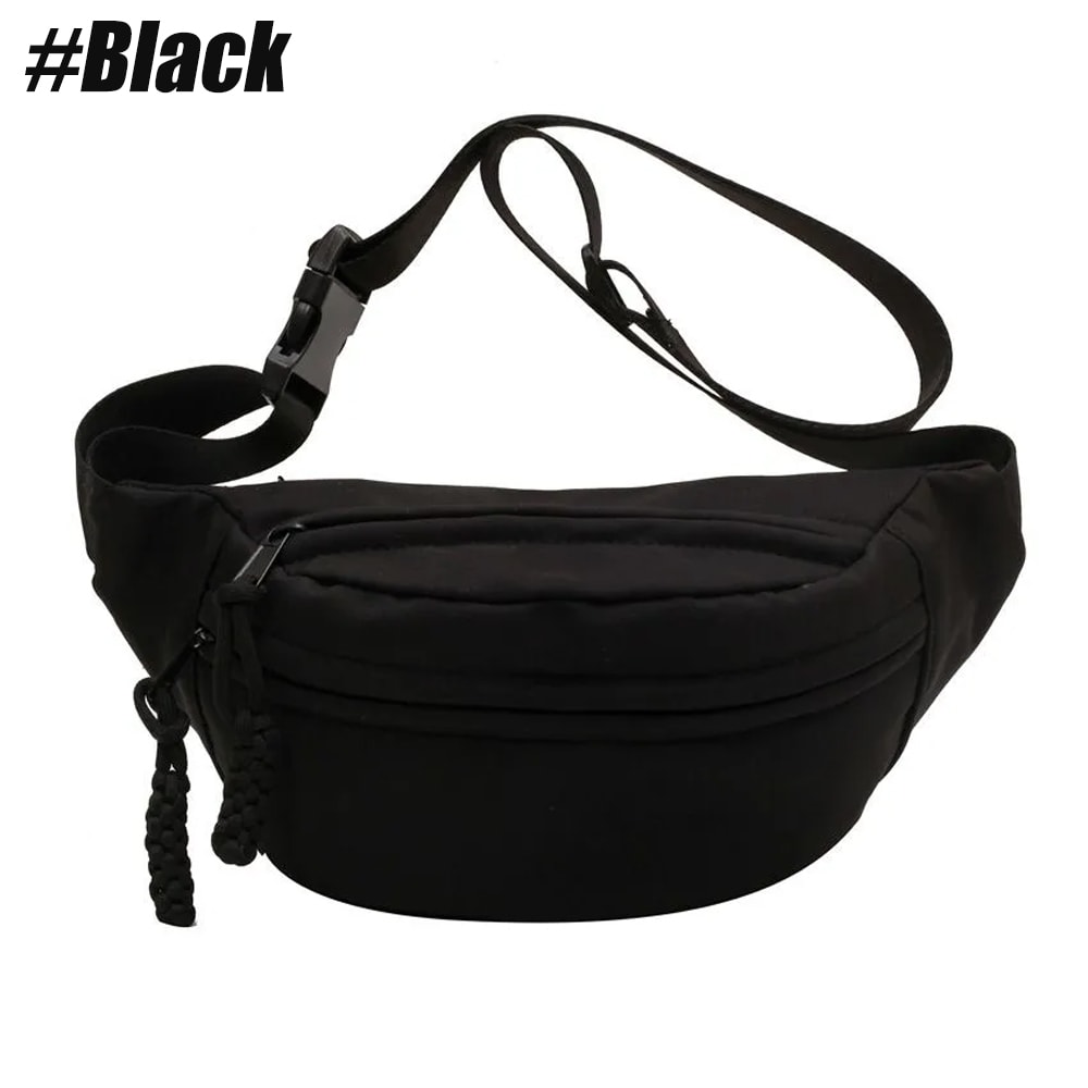 Lightweight Unisex Sports Crossbody Bag Adjustable Chest Bag For Travel Running And Workouts 8