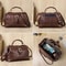 Genuine Leather Sling Shoulder Bag for Women, Luxury Designer Tote, Handbag & Fashionable Ladies Doctor Bag
