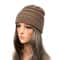 Trendy Cable Knit Knitted Beanie Hat For Women Soft Warm Stylish Winter Cap 2