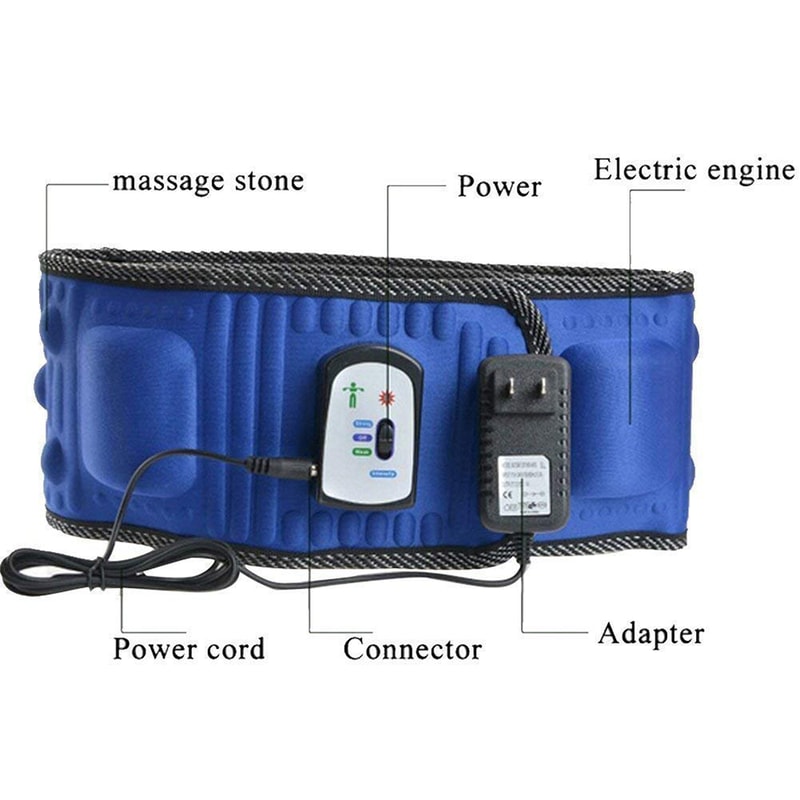 Vibration Abdominal Massager Slimming Belt For Weight Loss 2