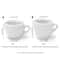 Porcelain Espresso Cup Set Elegant Cappuccino Mugs With Saucer For Perfect Coffee Shots 1