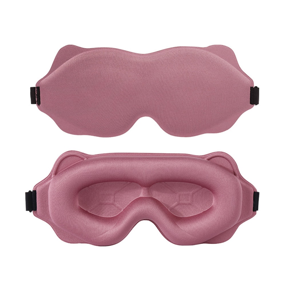 3D Sleep Mask For Eyes Block Light Breathable Soft Eye Shade For Travel Night Rest 7