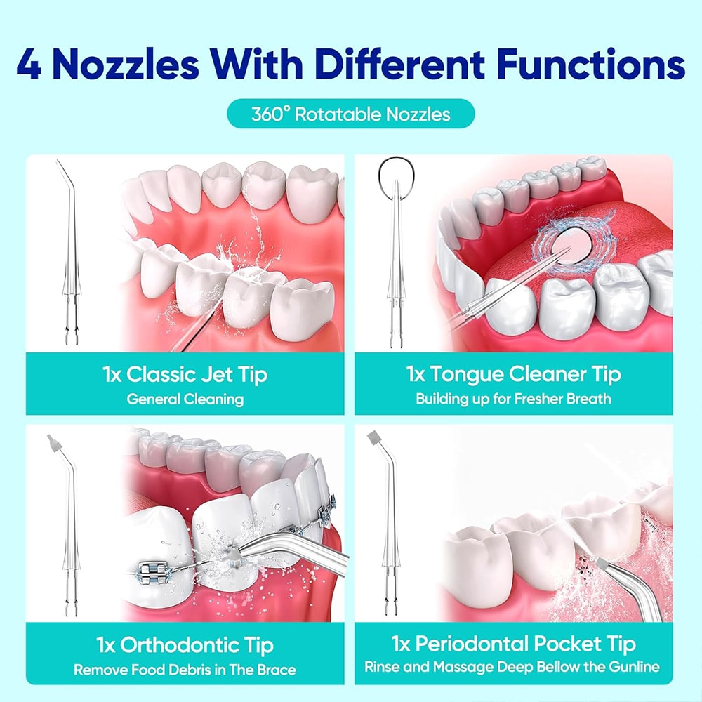 Portable Water Flosser For Teeth Cleaning 1