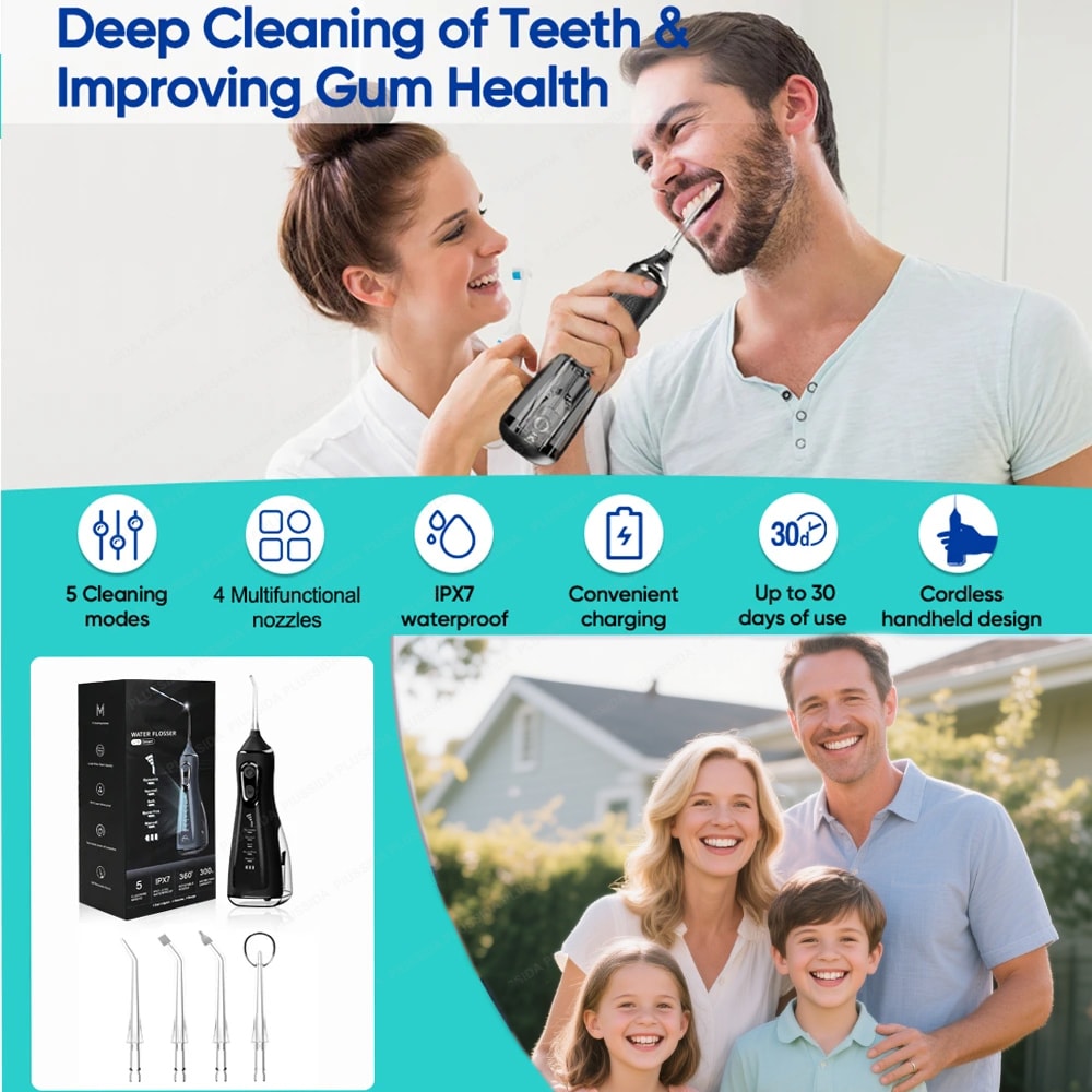 Portable Water Flosser For Teeth Cleaning 2
