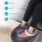 Electric Shiatsu Foot Massager With Heating Therapy Air Compression Muscle Relaxation Stress Reli 0