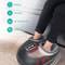 Electric Shiatsu Foot Massager With Heating Therapy Air Compression Muscle Relaxation Stress Reli 0