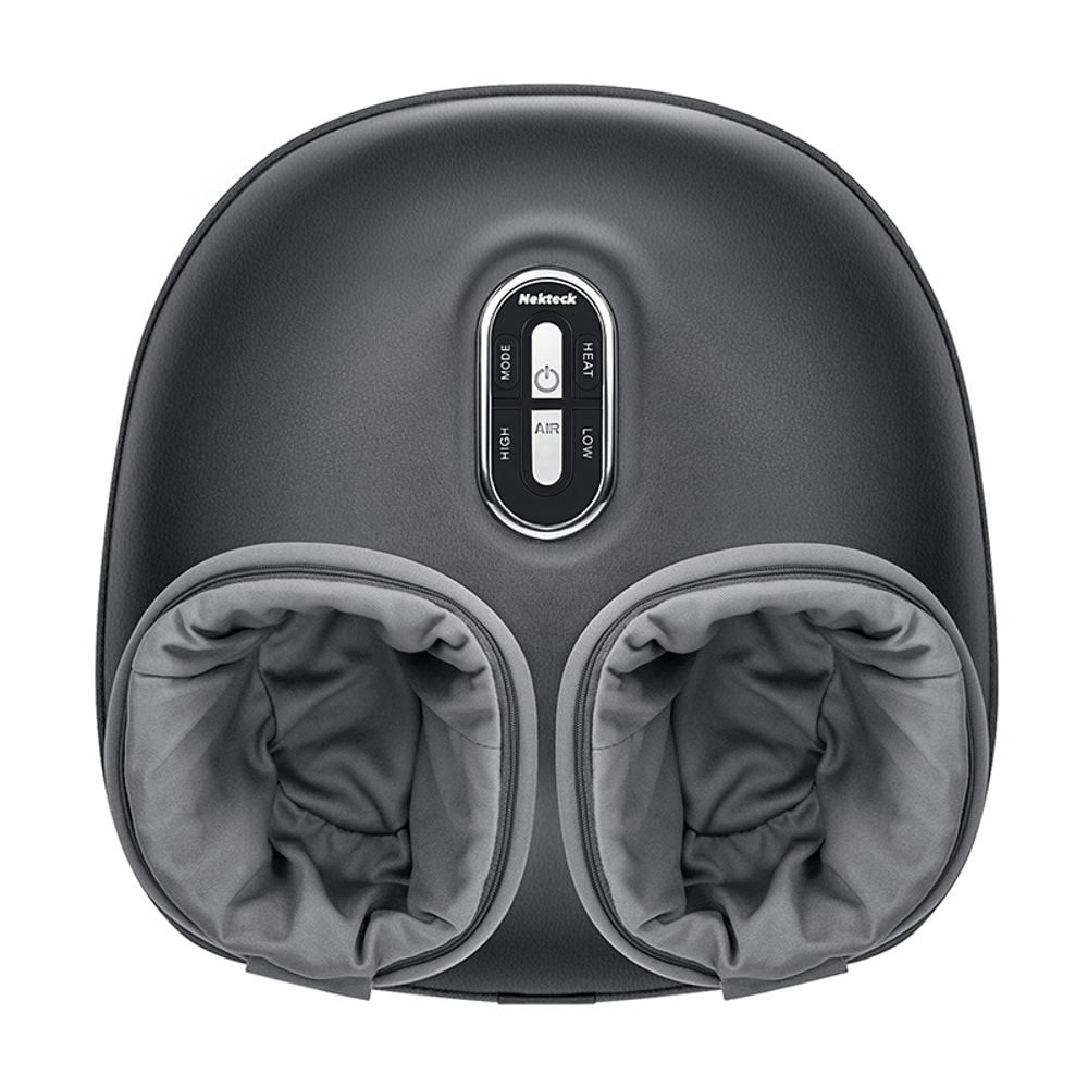 Electric Shiatsu Foot Massager With Heating Therapy Air Compression Muscle Relaxation Stress Reli 5