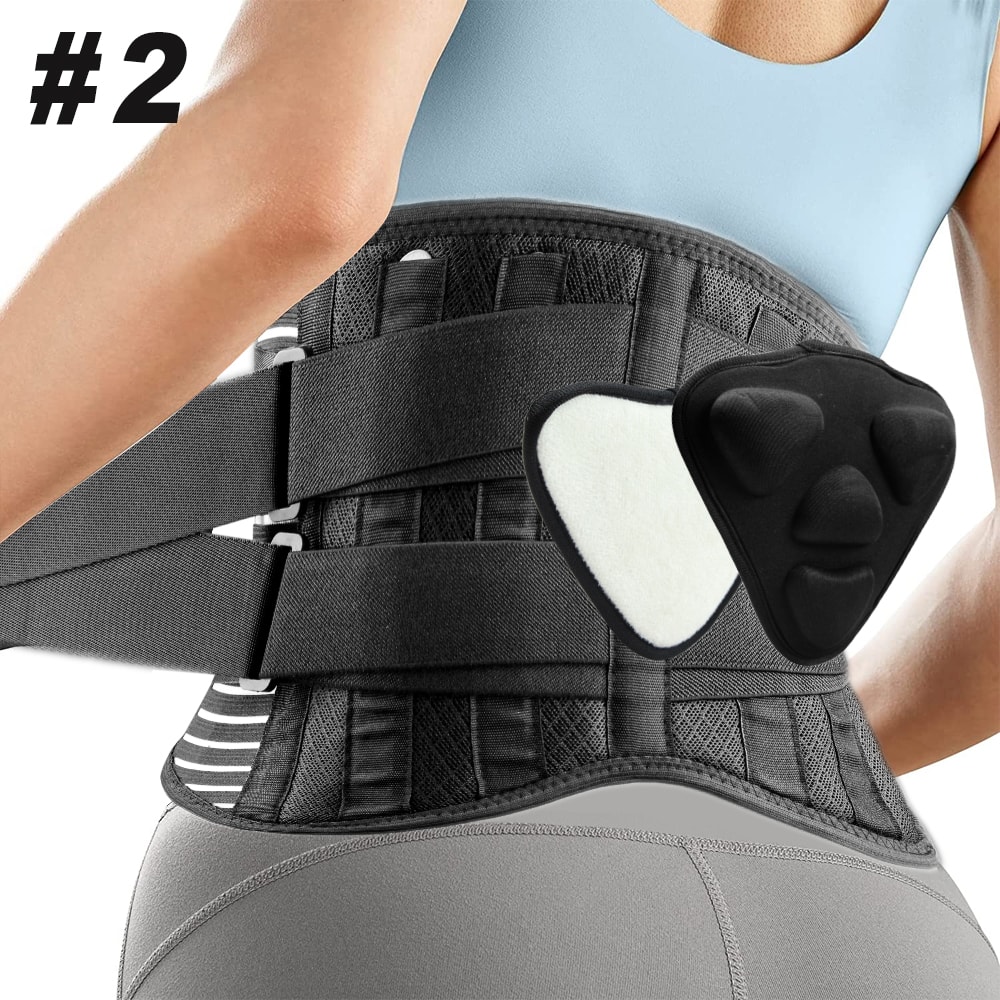 Breathable Adjustable Back Brace For Lower Back Pain Relief Lumbar Support For Herniated Disc Sciat 6