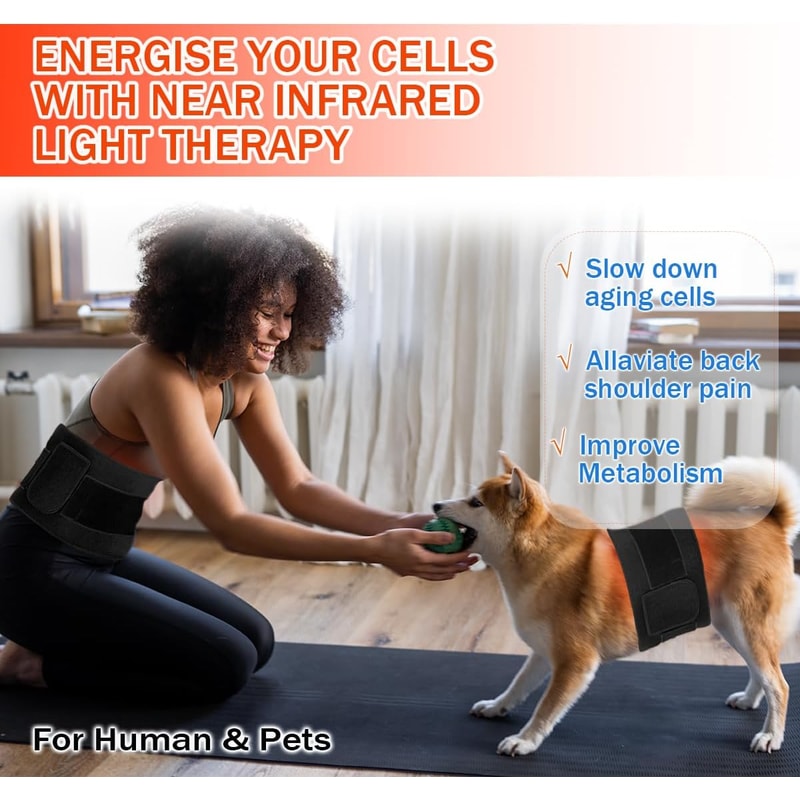 Red Infrared Light Therapy Pad LED Beauty Device For Face Body Back Knee Hands And Feet Relief 4