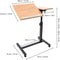 Height Adjustable Rolling Laptop Desk Mobile Tilting And Rotating Computer Cart For Comfort Flexib 2