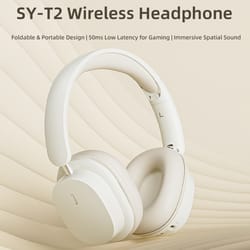 high-quality wireless gaming headset with noise-cancelling bluetooth, mic & wired earphone option